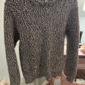 J.Crew 100% Cotton Marled Knit Crewneck Sweater (Size S)